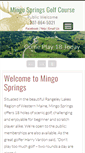 Mobile Screenshot of mingosprings.com